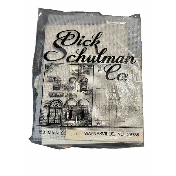 Dick Schulman Co cross stitch Crafting 153 Main Street Embroidery Kit Hobby - Picture 1 of 3